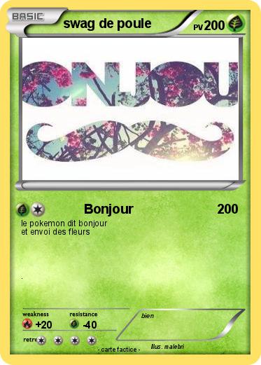 Pokemon swag de poule