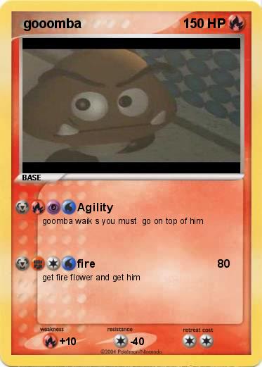 Pokemon  gooomba
