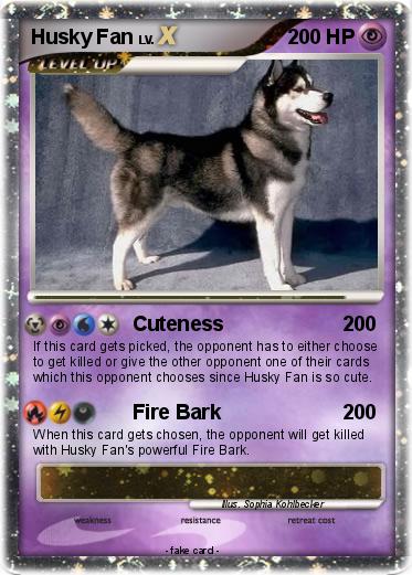 Pokemon Husky Fan