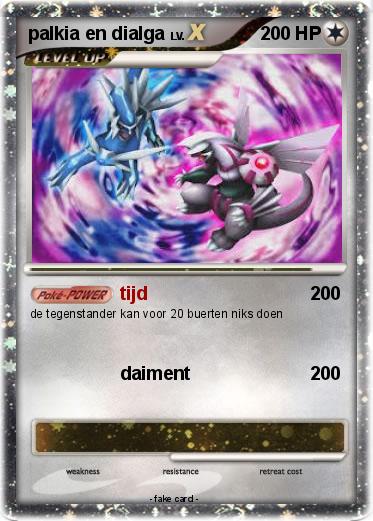 Pokemon palkia en dialga