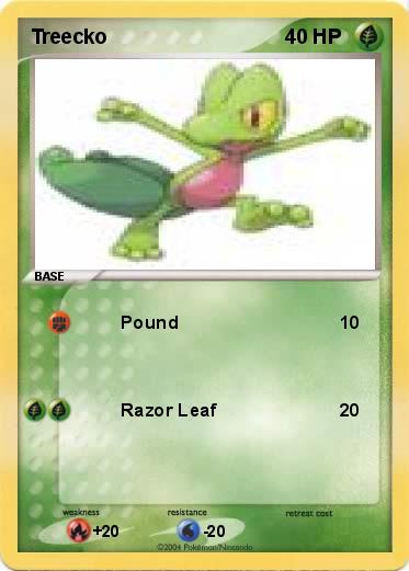 Pokemon Treecko