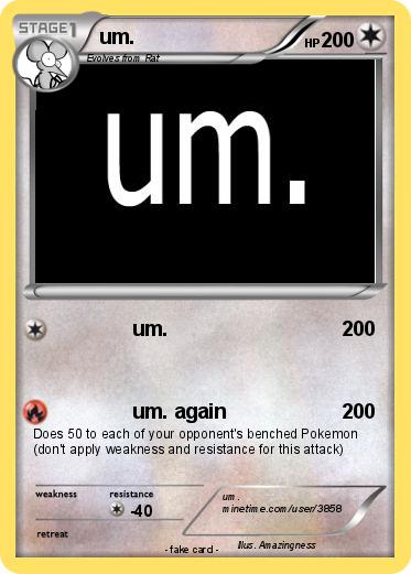 Pokemon um.