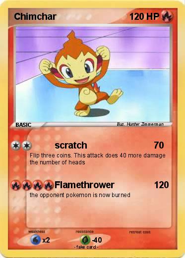 Pokemon Chimchar