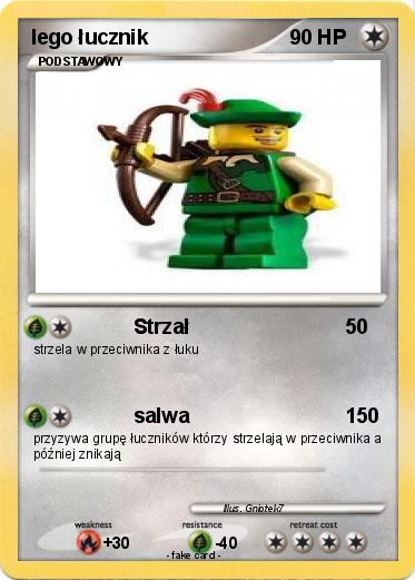 Pokemon lego łucznik