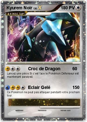 Pokemon Kyurem Noir