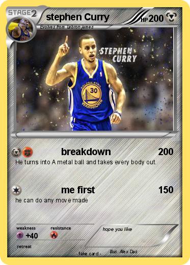 Pokemon stephen Curry