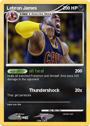 Pokemon Lebron James