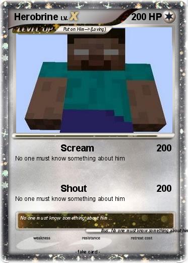 Pokemon Herobrine