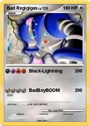 Pokemon Bad Regigigas