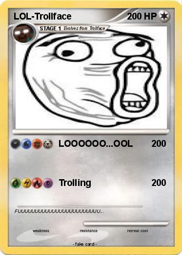 Pokemon LOL-Trollface
