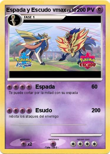Pokemon Espada y Escudo vmax