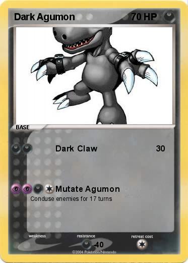 Pokemon Dark Agumon