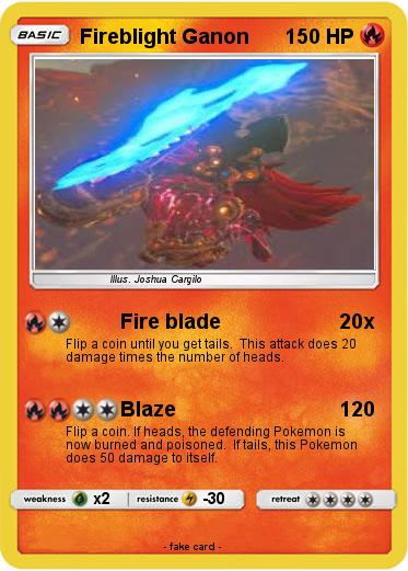 Pokemon Fireblight Ganon