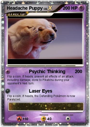 Pokemon Headache Puppy