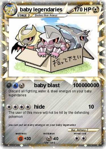 Pokemon baby legendaries