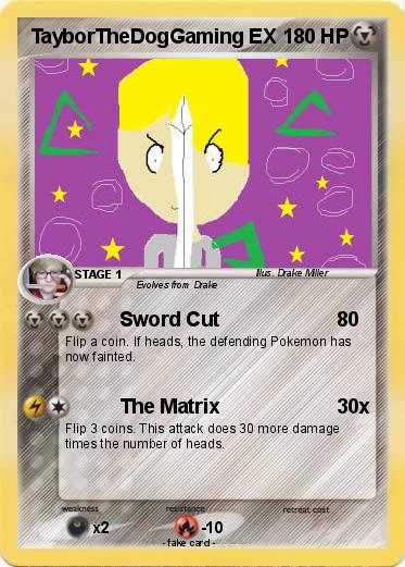 Pokemon TayborTheDogGaming EX