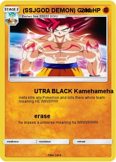 Pokemon (SSJGOD DEMON) Goku