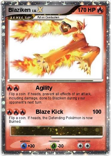 Pokemon Blaziken