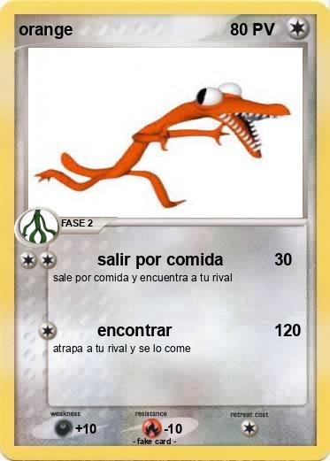 Pokemon orange