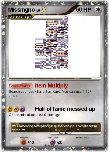Pokemon Missingno