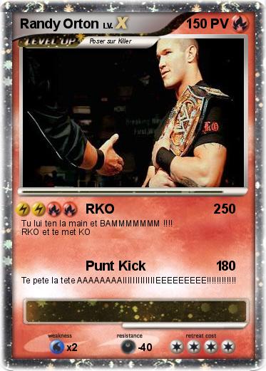 Pokemon Randy Orton