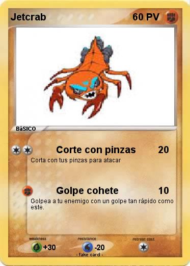 Pokemon Jetcrab