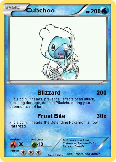 Pokemon Cubchoo