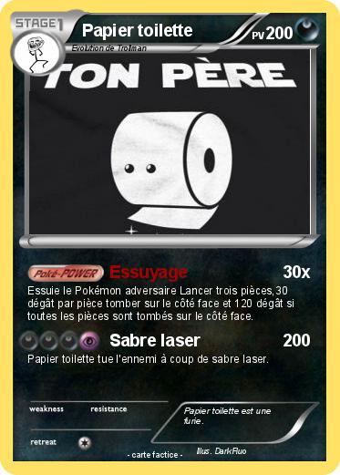 Pokemon Papier toilette