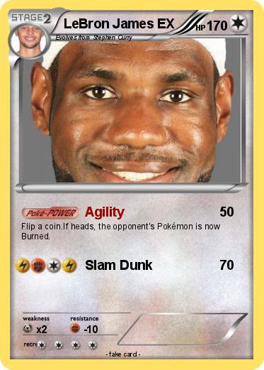 Pokemon LeBron James EX