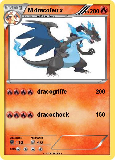 Pokemon M dracofeu x