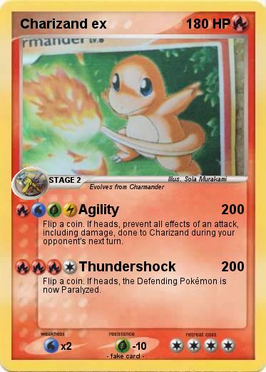 Pokemon Charizand ex