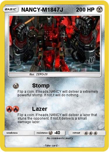 Pokemon NANCY-M1847J