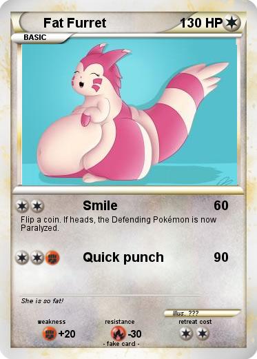 Pokemon Fat Furret