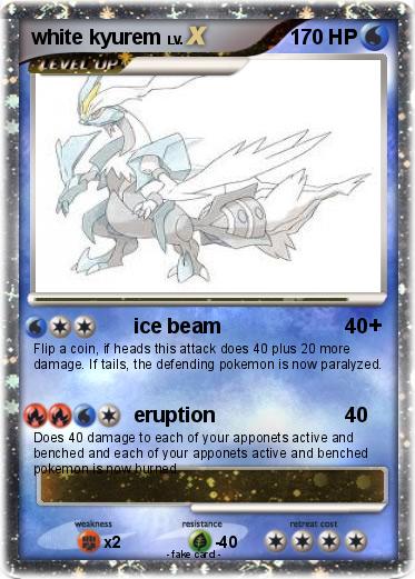 Pokemon white kyurem