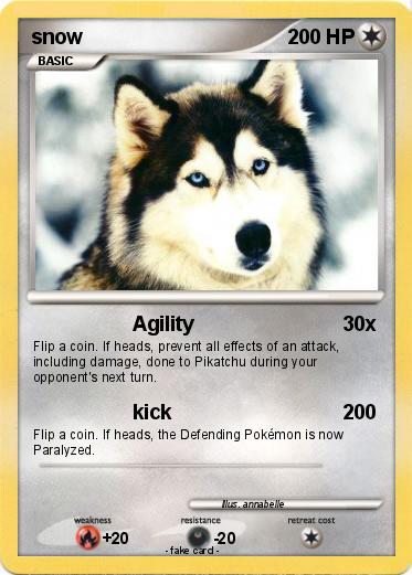 Pokemon snow