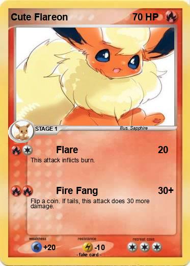 Pokemon Cute Flareon
