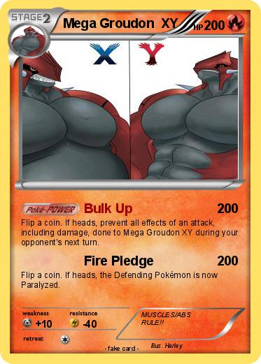 Pokemon Mega Groudon  XY