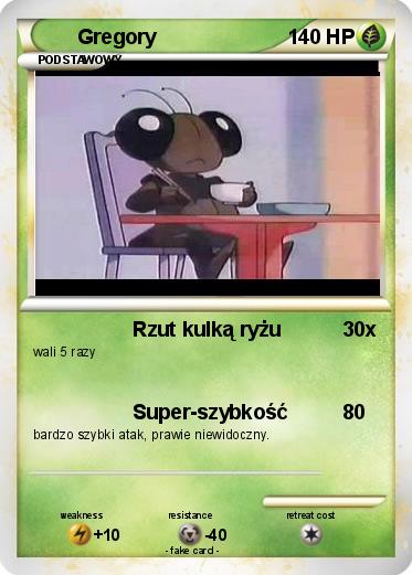 Pokemon Gregory