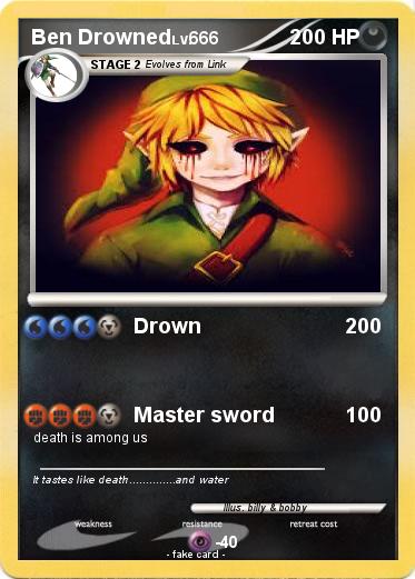 Pokemon Ben Drowned