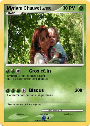 Pokemon Myriam Chauvet
