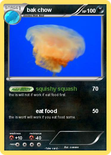 Pokemon bak chow