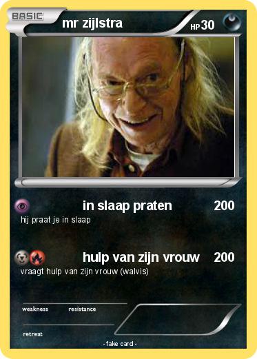 Pokemon mr zijlstra