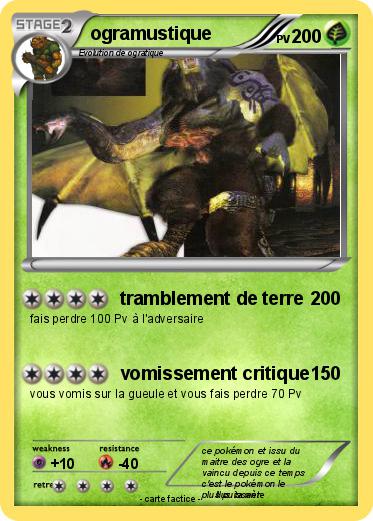 Pokemon ogramustique