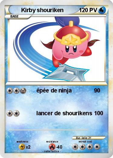 Pokemon Kirby shouriken