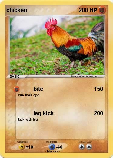 Pokemon chicken