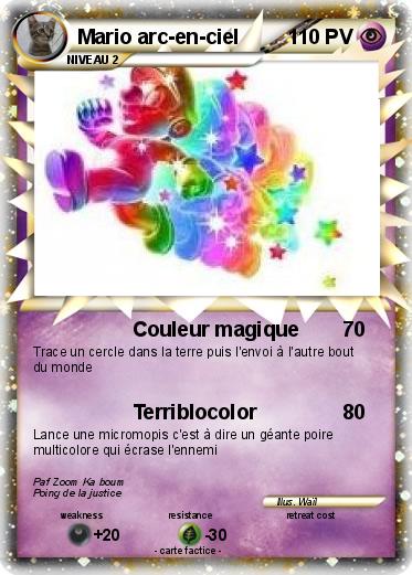 Pokemon Mario arc-en-ciel