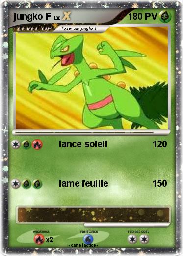 Pokemon jungko F