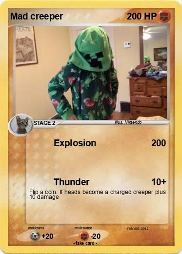 Pokemon Mad creeper