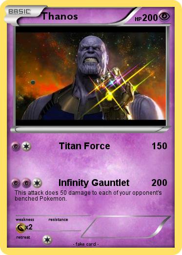 Pokemon Thanos