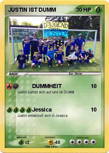 Pokemon JUSTIN IST DUMM